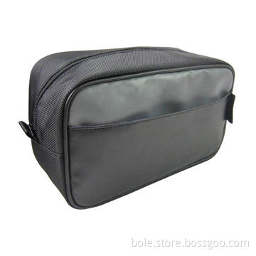 Men Cosmetic Bag Made of PU, Various Sizes and Colors are Available